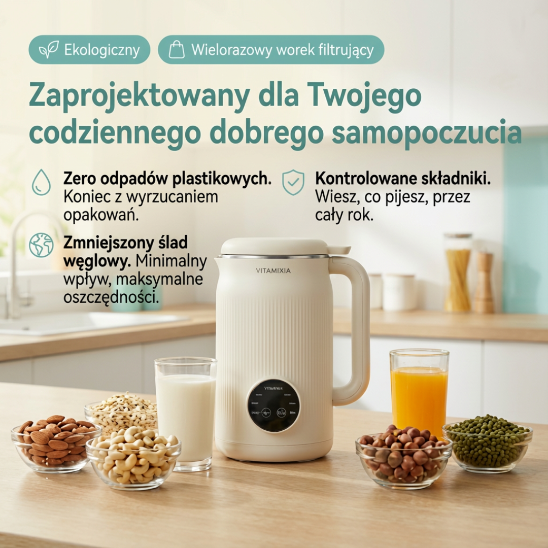 VitaMixia – wegański barista w Twoim domu