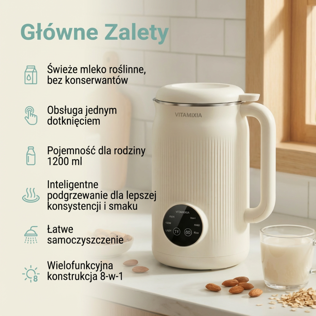 VitaMixia – wegański barista w Twoim domu