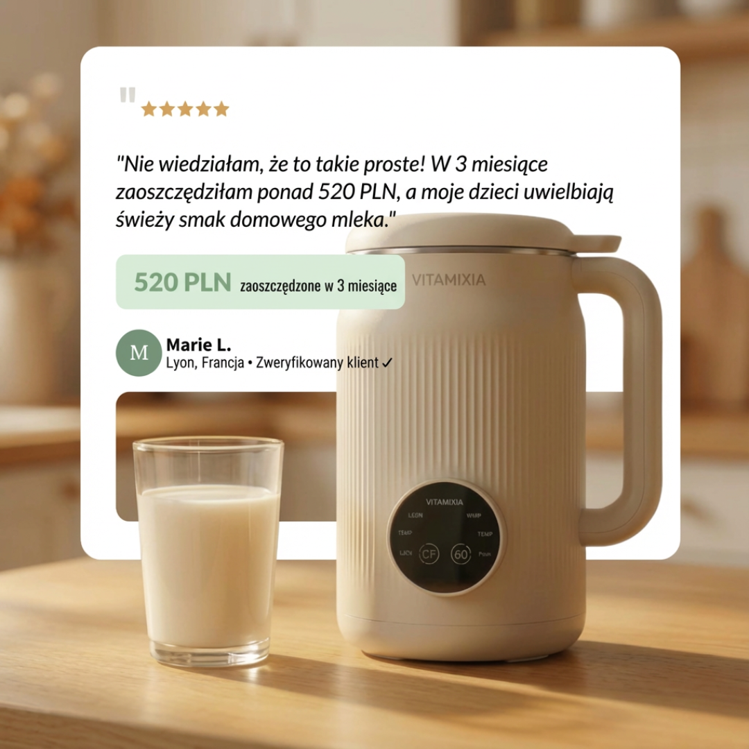 VitaMixia – wegański barista w Twoim domu